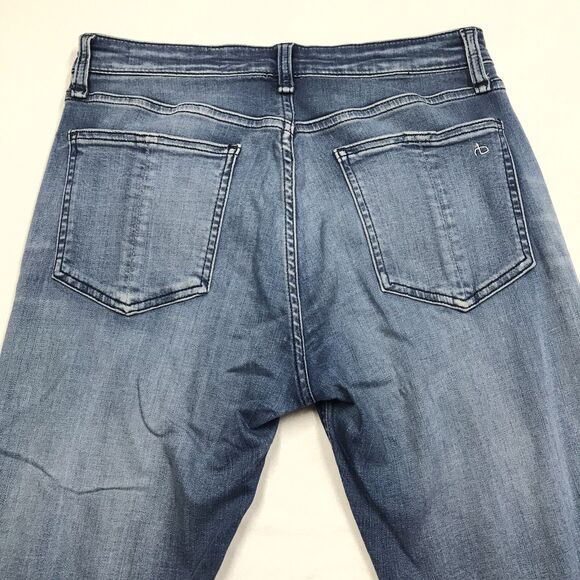 RAG & BONE Jeans Women 28x30 Light Sunset Wash Blue Denim Skinny slim Stretch - Picture 7 of 16